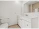 Clean bathroom featuring a white vanity and tiled floors at 2320 Harn Blvd, Clearwater, FL 33764