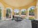 Relax under the pavilion by the tennis court at the outdoor picnic area at 2733 Via Cipriani # 830B, Clearwater, FL 33764