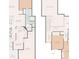 Detailed floor plan showcasing the layout of this home, including bedrooms, bathrooms, and living spaces at 3077 Branch Dr, Clearwater, FL 33760