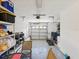 Spacious two car garage with ample storage and room for a work out space at 3077 Branch Dr, Clearwater, FL 33760