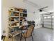 Spacious two car garage with ample storage and room for a work out space at 3077 Branch Dr, Clearwater, FL 33760