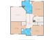 Second-floor floor plan displaying the bedrooms, bathrooms, and walk-in closets at 3519 Heards Ferry Dr, Tampa, FL 33618