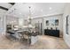 Bright, airy kitchen with a large island, stainless steel refrigerator, and stylish decor at 3999 Burdick Loop, Odessa, FL 33556