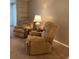 Relaxing living room with comfortable recliner chairs at 5623 80Th N St # 314, St Petersburg, FL 33709