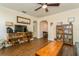Hardwood floors and view into the dining room create an inviting atmosphere at 8014 27Th N Ave, St Petersburg, FL 33710