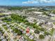 Neighborhood aerial view showcasing the proximity to shopping, highway and the surrounding community at 1426 Gerard Ln, Holiday, FL 34690