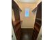 Spacious walk-in closet with built-in shelving and dark hardwood floors at 1910 E Palm Ave # 11322, Tampa, FL 33605