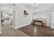 Inviting living room featuring modern floors and natural light at 3718 Beneraid St, Land O Lakes, FL 34638