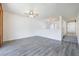 Spacious living room with hardwood floors and an open layout, perfect for modern living at 498 Lakeview Dr # 45, Palm Harbor, FL 34683