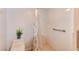Clean renovated bathroom features a white tiled shower and updated fixtures at 8211 Brent St # 815, Port Richey, FL 34668