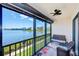 Relax on the screened lanai with seating and enjoy water views at 8211 Brent St # 815, Port Richey, FL 34668