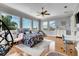 Bright, spacious bedroom with hardwood floors and natural light, creating a calming atmosphere at 8707 Silverthorn Rd, Seminole, FL 33777