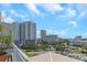 Expansive city views from a rooftop patio, showcasing the surrounding urban landscape and architectural landmarks at 1108 N Franklin St # 602, Tampa, FL 33602