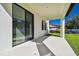 Spacious covered patio area at 11311 Striped Bass Ct, New Port Richey, FL 34654
