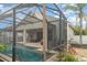 Enjoy the screened-in pool and covered lanai, perfect for outdoor entertaining and relaxation at 12721 Avelar Creek Dr, Riverview, FL 33578