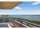Enjoy panoramic views of the bay from this condo balcony at 1540 Gulf Blvd # 2107, Clearwater Beach, FL 33767