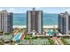 Stunning beachfront condominium complex featuring tennis courts, pools and lush landscaping with beach access at 1540 Gulf Blvd # 2107, Clearwater Beach, FL 33767