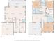 Detailed floor plan showcasing the layout of the home including living spaces, bedrooms, and bathrooms at 4604 W Euclid Ave, Tampa, FL 33629