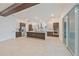 Modern kitchen features stainless steel appliances, custom cabinetry, and a large center island at 4604 W Euclid Ave, Tampa, FL 33629
