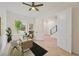Bright office space with natural light, modern fixtures, and sleek flooring at 4604 W Euclid Ave, Tampa, FL 33629