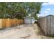 Detached garage with a long driveway, providing ample parking space and storage at 501 74Th N Ave, St Petersburg, FL 33702