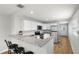 Beautiful kitchen with stone countertops, modern appliances and a breakfast bar at 501 74Th N Ave, St Petersburg, FL 33702