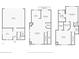 Detailed floor plan showing layout of each level, dimensions, and room sizes at 507 S Willow Ave, Tampa, FL 33606