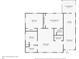 Detailed floor plan showcasing the layout with primary bedroom, kitchen, and Gathering room dimensions at 508 2Nd St, Indian Rocks Beach, FL 33785