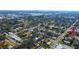 An aerial shot that showcases the property and its proximity to local amenities and neighborhood streets at 5528 40Th N St, St Petersburg, FL 33714