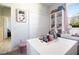Well-organized closet with ample storage space and room for a makeup vanity, keeping everything tidy and accessible at 5528 40Th N St, St Petersburg, FL 33714