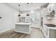 Kitchen featuring stainless steel appliances and a breakfast bar island at 6605 N Nebraska Ave # 23, Tampa, FL 33604