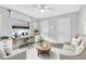 Office space with a desk, sitting area, neutral paint, and lots of natural light at 910 Kingscote Ct, Safety Harbor, FL 34695