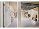 View into a garage featuring storage shelving and a bicycle at 960 Starkey Rd # 10505, Largo, FL 33771