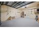 The garage has plenty of storage options, including shelves and hanging hooks at 960 Starkey Rd # 10505, Largo, FL 33771