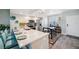 Contemporary kitchen featuring a breakfast bar, stainless appliances, and natural light at 960 Starkey Rd # 10505, Largo, FL 33771