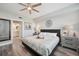 This comfortable main bedroom features matching night stands at 960 Starkey Rd # 10505, Largo, FL 33771
