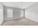 Bedroom with neutral paint, carpet, and two windows at 9907 Carlsdale Dr, Riverview, FL 33578