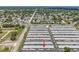 Aerial perspective of residential buildings and green spaces at 12400 Park Blvd # 519, Seminole, FL 33772