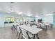 Spacious common room with neutral paint, ceiling fans and plenty of tables and chairs at 12400 Park Blvd # 519, Seminole, FL 33772