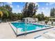 Take a dip in the community pool complete with easy access and lounge chairs at 12400 Park Blvd # 519, Seminole, FL 33772