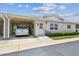 Charming one-story villa featuring a covered carport, well-maintained landscaping, and a welcoming entrance at 12400 Park Blvd # 519, Seminole, FL 33772
