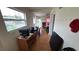 View of living room with vinyl flooring and open floor plan at 2410 38Th N Ave, St Petersburg, FL 33713