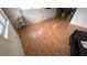 Bright living room with hardwood floors, natural light, and minimalist decor at 2410 38Th N Ave, St Petersburg, FL 33713
