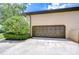 Exterior view of the garage at 2504 Oak Landing Dr, Brandon, FL 33511