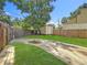 This expansive backyard includes a privacy fence and a shed, perfect for storage at 3327 25Th N St, St Petersburg, FL 33713
