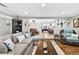 Spacious living area with hardwood floors and ample seating, perfect for entertaining and relaxation at 3620 Little Rd, Lutz, FL 33548