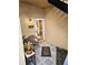Inviting front porch with outdoor seating, decorative lighting, and a secure, glass-paneled front door at 3810 N Oak Dr # N31, Tampa, FL 33611