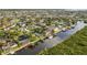 Waterfront homes offer convenient boat access to canals with lush mangrove shoreline at 4157 Marine Pkwy, New Port Richey, FL 34652