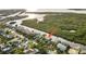 Waterfront properties offer boat access to scenic waterways and mangrove shoreline at 4157 Marine Pkwy, New Port Richey, FL 34652