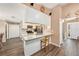 Bright kitchen featuring granite countertops and stainless steel appliances at 6709 Peachtree Dr, Temple Terrace, FL 33617